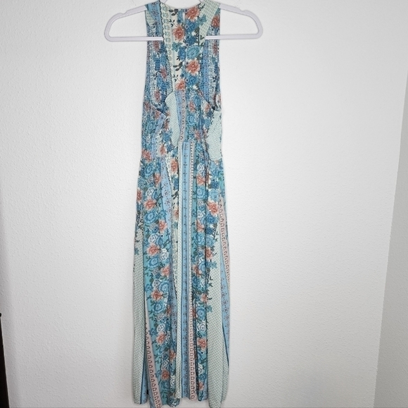 Matilda Jane Lets Go Together Weekend Dreams Dress Midi Floral Smocked Medium - Picture 5 of 11